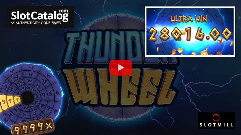 Игровой автомат Thunder Wheel Big Win Октябрь 2021 г.
