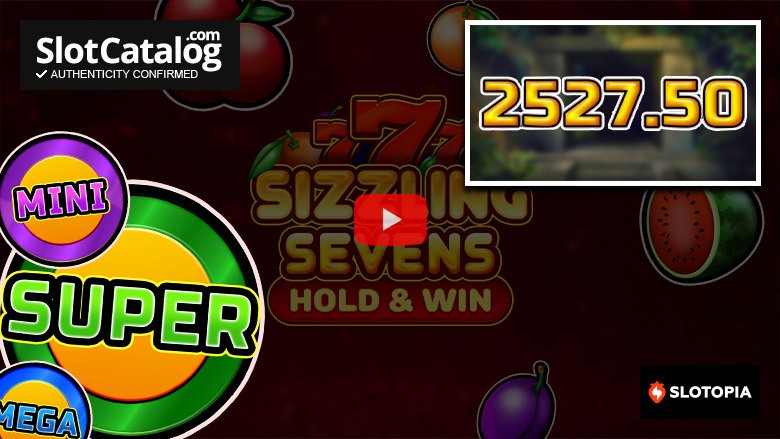 Викторина Sizzling Sevens Hold and Win: крупный выигрыш, июнь 2026 года.