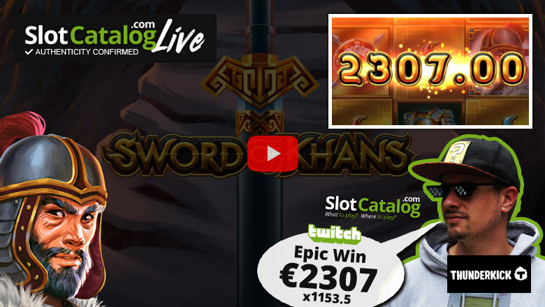Слот Sword Of Khans Big Win ноябрь 2022