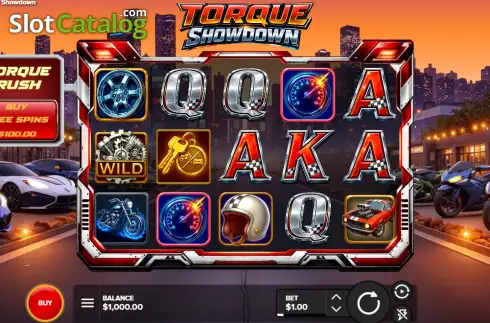 Скрин2. Torque Showdown слот