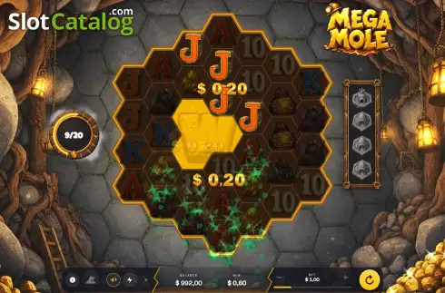 Скрин3. Mega Mole слот