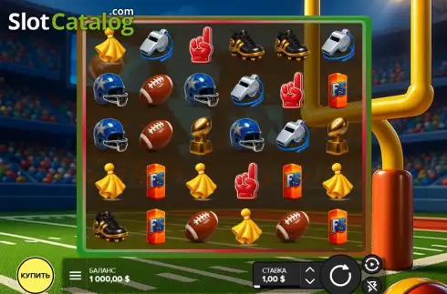 Скрин2. NFL Touchdown слот