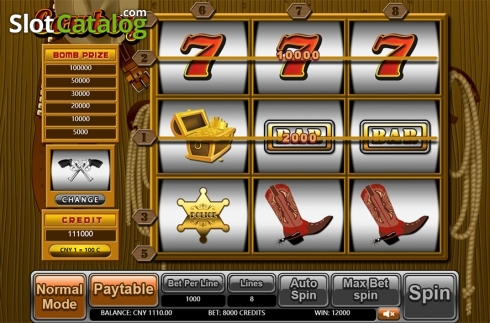 Скрин4. Cowboy (Aiwin Games) слот