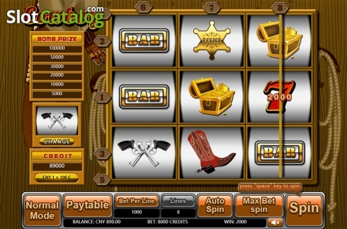Скрин5. Cowboy (Aiwin Games) слот
