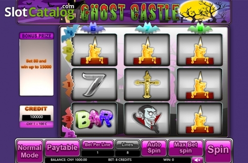 Скрин2. Ghost Castle (Aiwin Games) слот