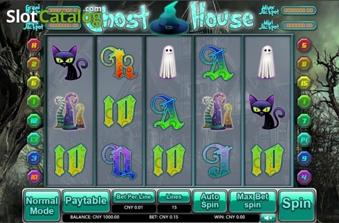 Скрин2. Ghost House (Aiwin Games) слот