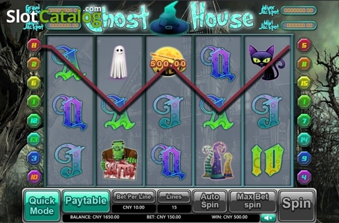 Скрин4. Ghost House (Aiwin Games) слот