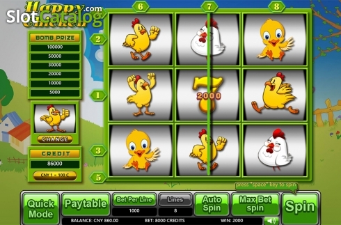 Скрин3. Happy Chicken слот
