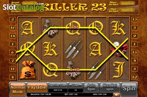 Скрин4. Killer 23 слот