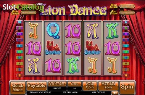 Скрин2. Lion Dance (Aiwin Games) слот