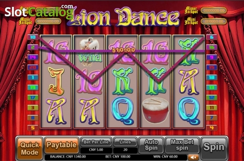 Скрин5. Lion Dance (Aiwin Games) слот