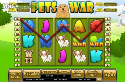Скрин3. Pets War слот