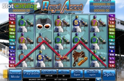 Скрин3. Royal Ascot слот