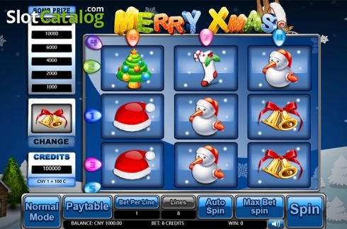 Скрин2. Merry Xmas (Aiwin Games) слот