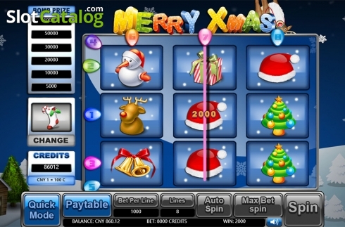 Скрин3. Merry Xmas (Aiwin Games) слот