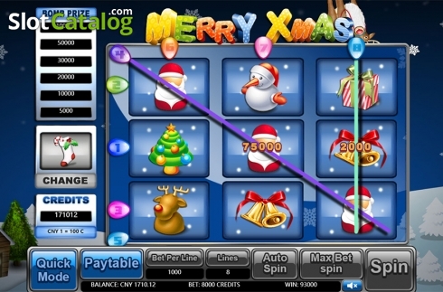 Скрин4. Merry Xmas (Aiwin Games) слот