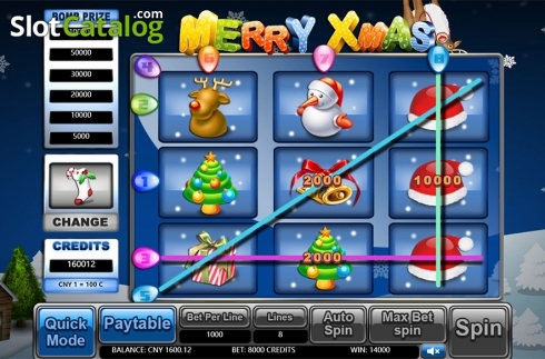 Скрин5. Merry Xmas (Aiwin Games) слот