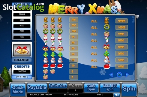 Скрин6. Merry Xmas (Aiwin Games) слот