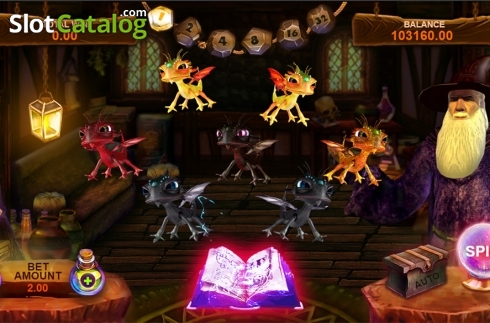Скрин2. Book of Dragons (Triple Profits Games) слот