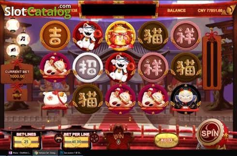 Скрин2. Fortune Cat (Triple Profits Games) слот