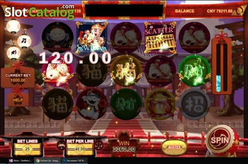 Скрин3. Fortune Cat (Triple Profits Games) слот