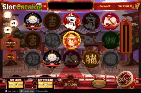 Скрин4. Fortune Cat (Triple Profits Games) слот