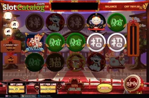 Скрин5. Fortune Cat (Triple Profits Games) слот