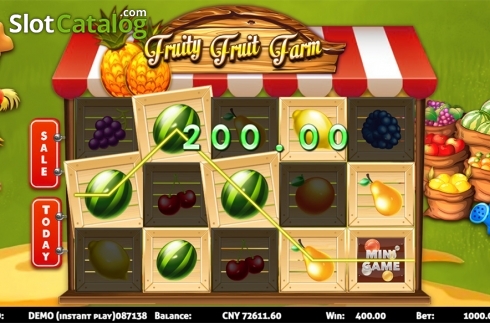 Скрин4. Fruity Fruit Farm слот