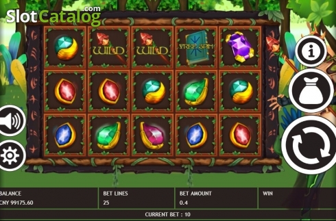 Скрин2. Gemstone Legend слот