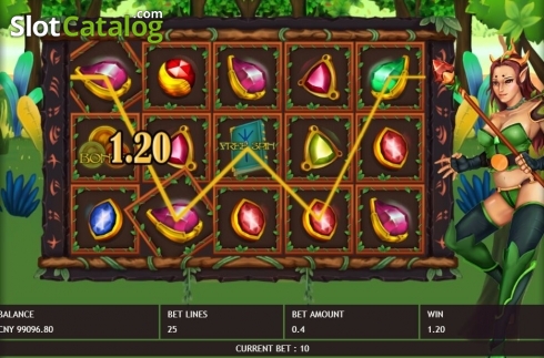 Скрин3. Gemstone Legend слот