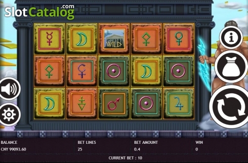 Скрин2. Greek Mythology (Triple Profits Games) слот