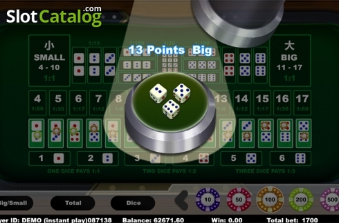 Скрин3. Sic Bo (Triple Profits Games) слот
