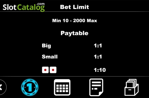 Скрин4. Sic Bo (Triple Profits Games) слот