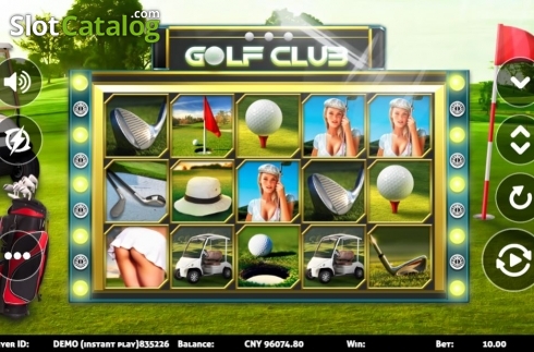 Скрин2. Golf Club слот