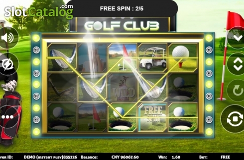 Скрин3. Golf Club слот