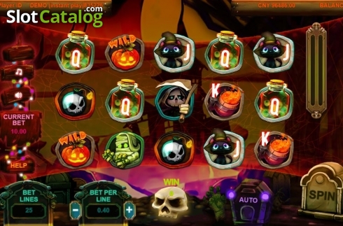 Скрин2. Halloween (Triple Profits Games) слот