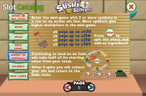 Скрин8. Sushi Slots слот