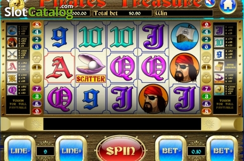 Скрин2. Pirates Treasure (Slot Factory) слот