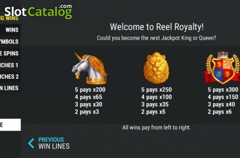Скрин5. Reel Royalty слот