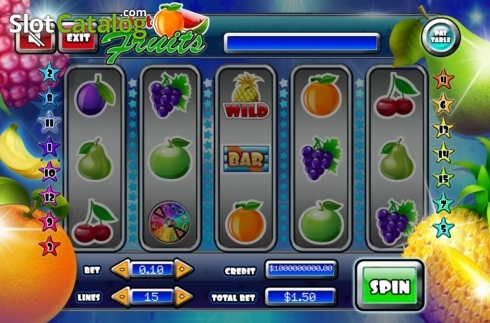 Скрин2. Pocket Fruit слот