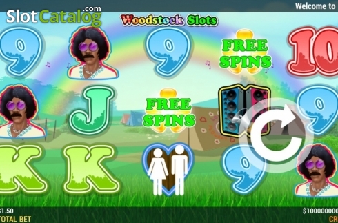 Скрин2. Woodstock Slots слот