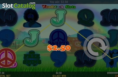 Скрин3. Woodstock Slots слот