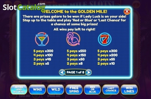 Скрин4. Golden Mile Slots слот