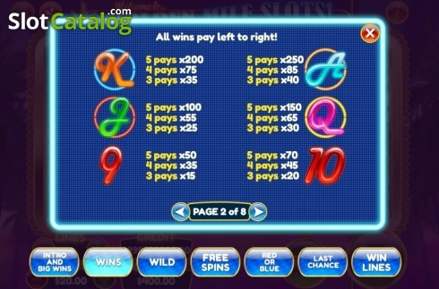 Скрин5. Golden Mile Slots слот