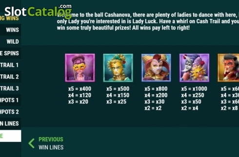 Скрин4. Cashanova Cashpots слот
