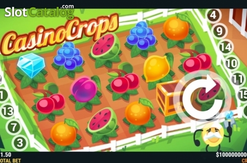 Скрин2. Casino Crops слот