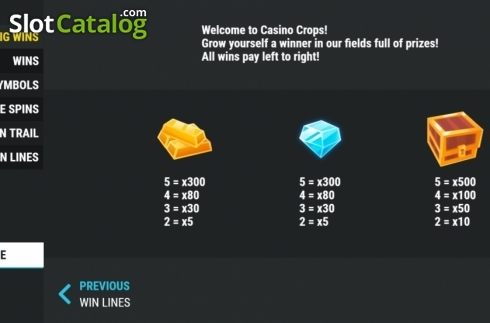 Скрин4. Casino Crops слот