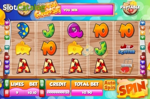 Скрин3. Cheese Chase слот