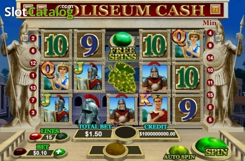 Скрин2. Coliseum Cash слот