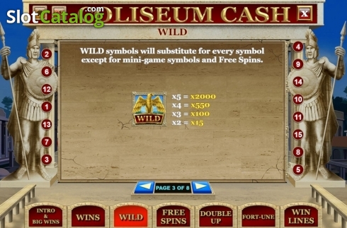 Скрин6. Coliseum Cash слот